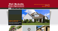 Desktop Screenshot of mcardleroofing.com